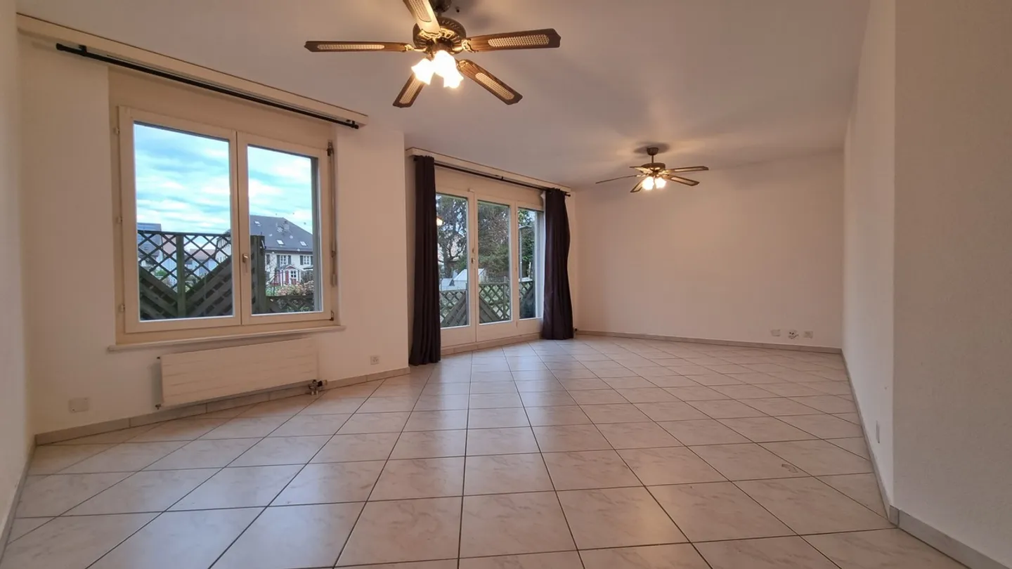 Appartement charmant avec 3,5 pièces et grande terrasse/jardin - Photo 1 sur 6