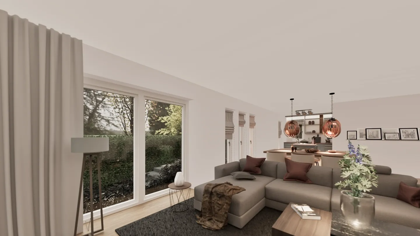 Modern 4.5 Room Duplex House with High-Quality Amenities and Beautiful View in Sant'Antonino - Photo 2 of 9