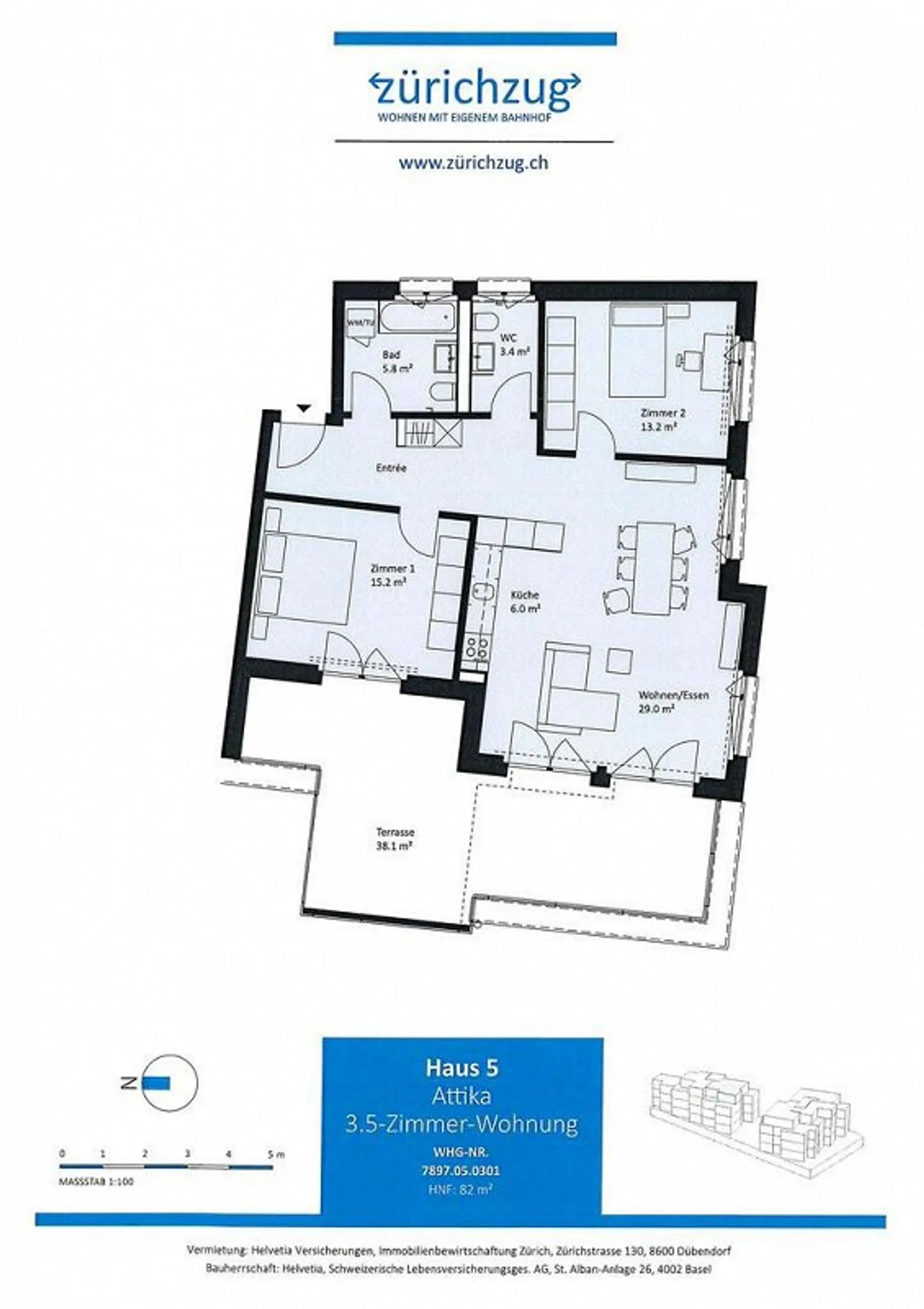 Situato tra Zurigo e treno - Foto 9 di 10