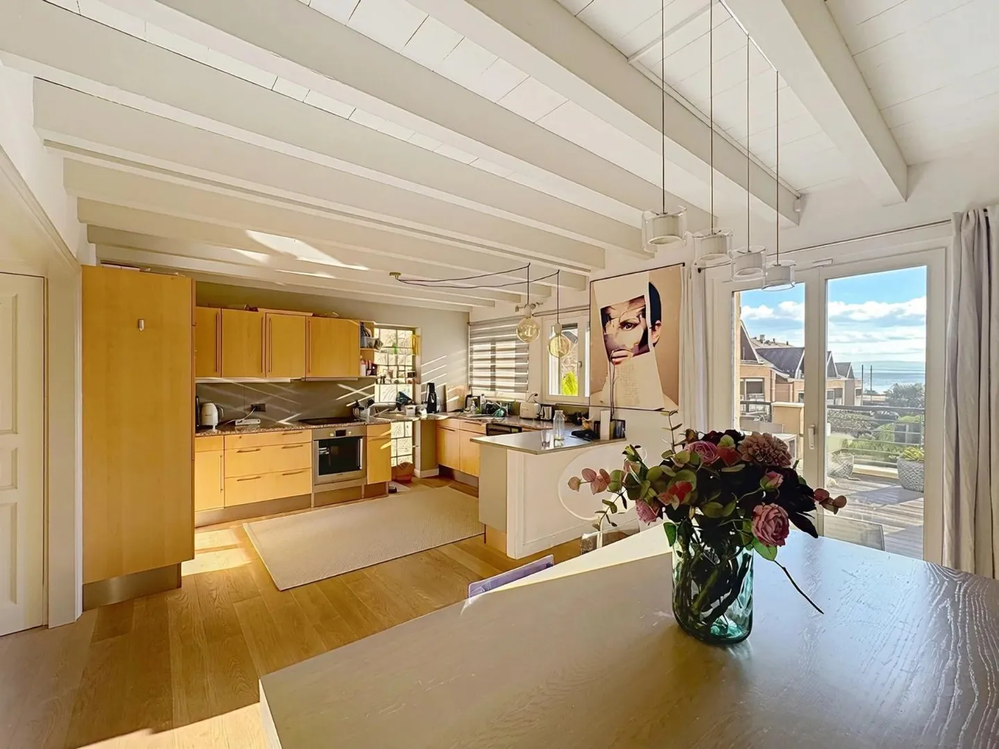 Ein elegantes Haus im Herzen von Founex mit Blick auf den See - Foto 1 von 7