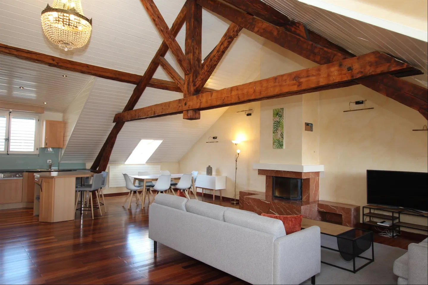 Magnifique Loft en Attique à Genève - Photo 8 sur 9