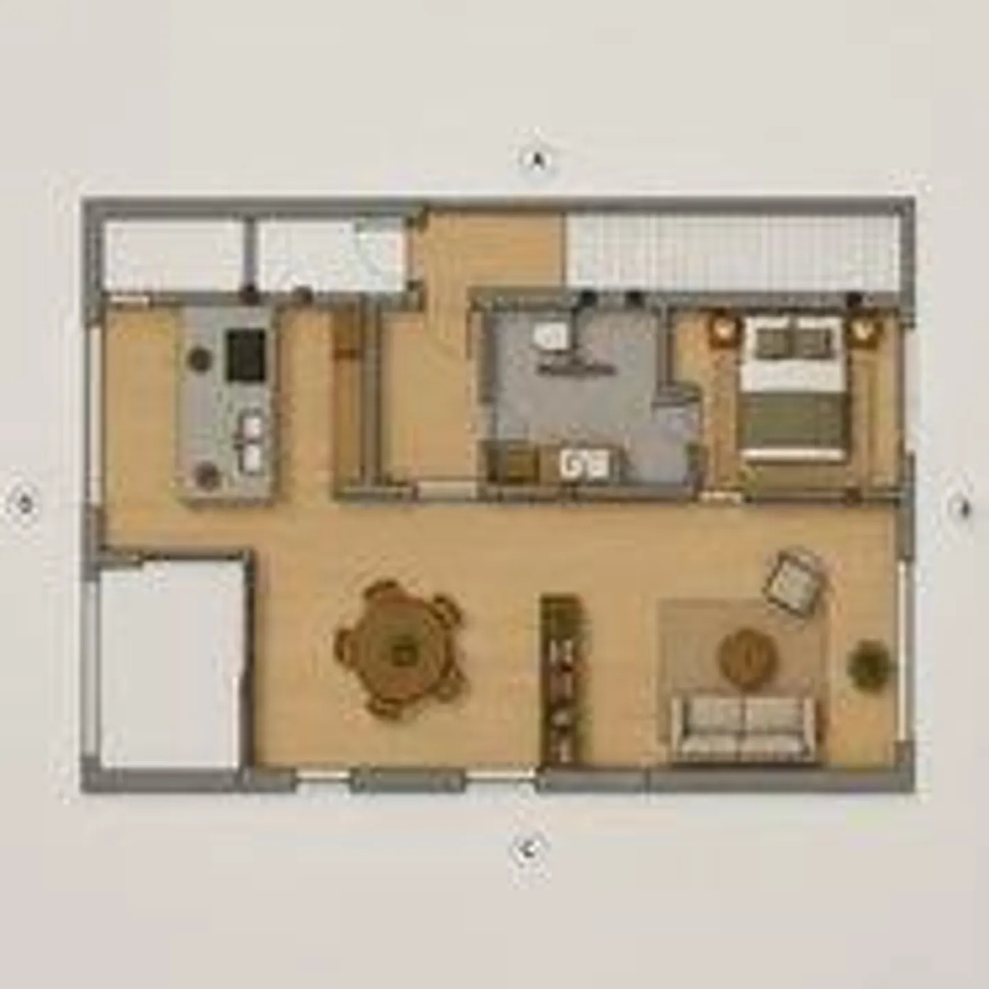 Wohnen im Grünen (Erstbezug) - 2½-Zimmer-Wohnung mit hochwertigem Inne - Foto 7 di 7