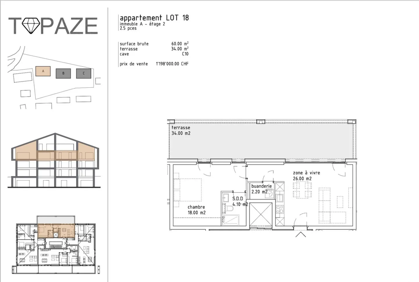 Appartamento 2.5 locali a Crans-Montana - Foto 9 di 9