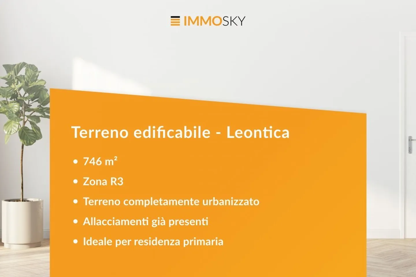 Building plot with panoramic view – 746 m² - Photo 1 of 1