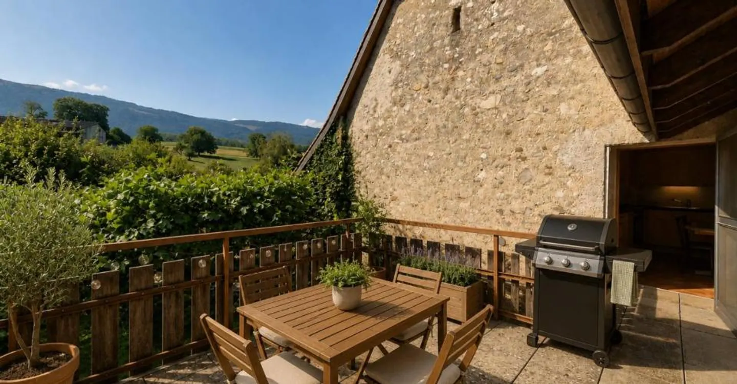 Casa di villaggio con due appartamenti nel cuore di Rances - Foto 10 di 12