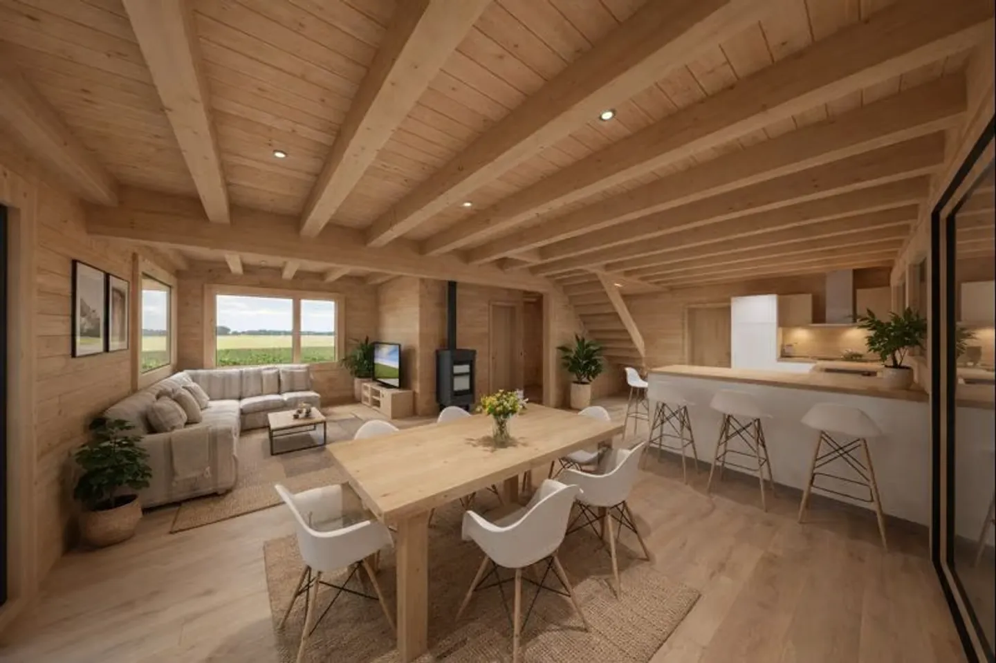 Moderne Familienhaus in Saignelégier - Foto 8 von 21