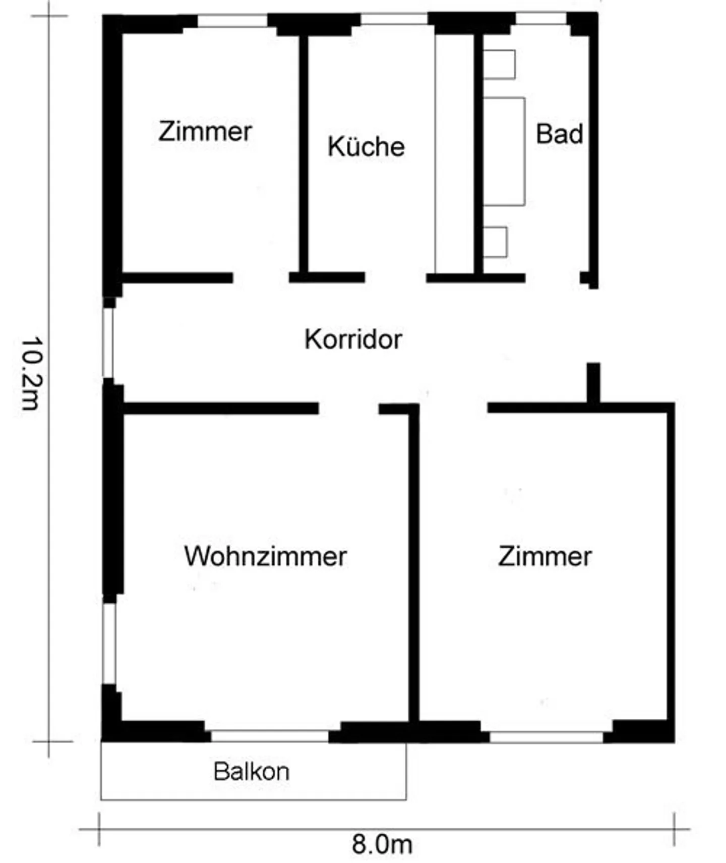 Sunny residential area in Zurich-Affoltern - Photo 8 of 8