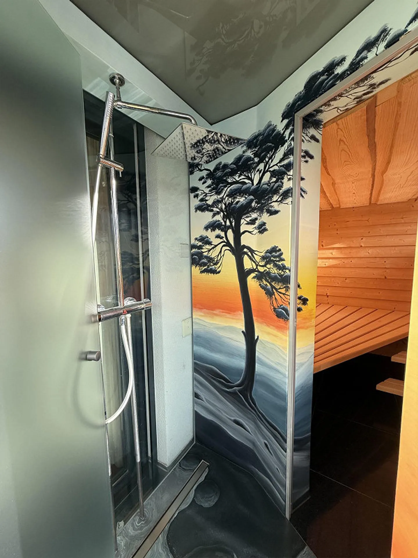Penthouse moderne avec sauna - Photo 17 sur 19