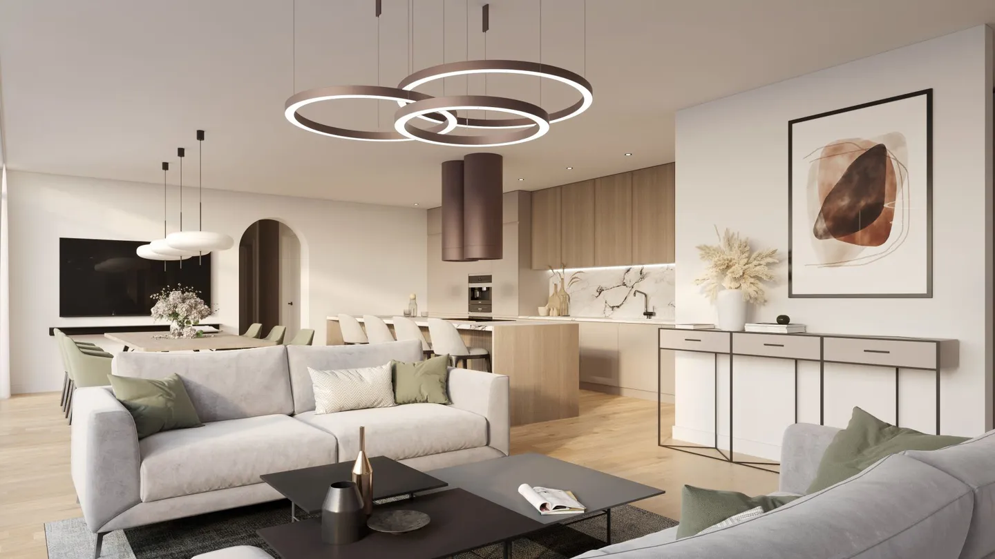 Zu verkaufen: wunderschöne 5,5-Zimmer-Wohnung mit Terrasse in der Gemeinde Vaulruz - Foto 10 von 21