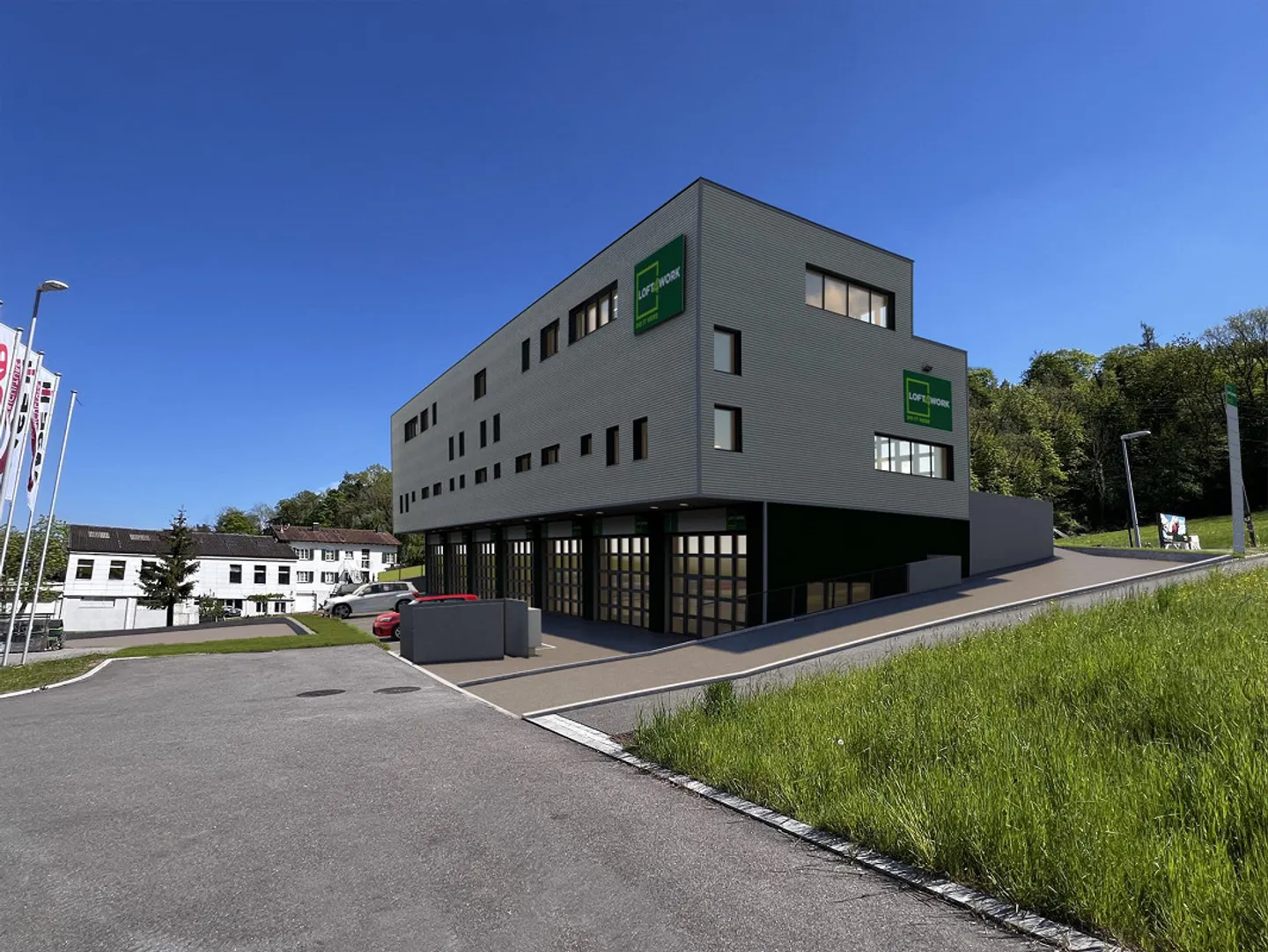NUOVA COSTRUZIONE COMMERCIALE: UNITA' COMMERCIALI IN VENDITA IN PROPRIETÀ CONDOMINIALE - Foto 25 di 27
