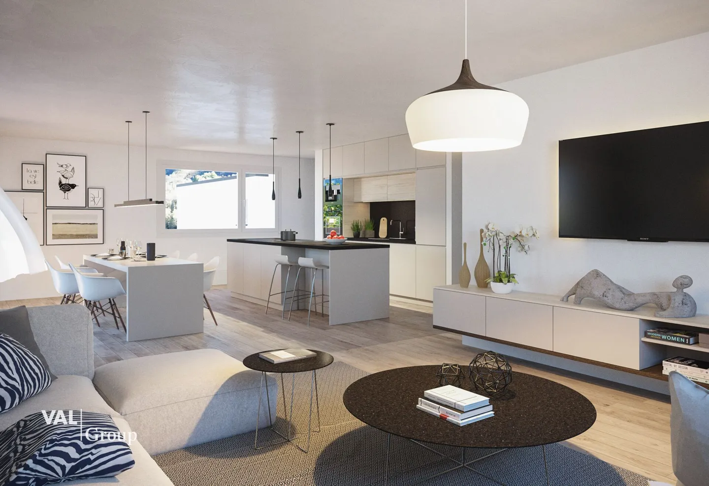 Magnifique appartement avec beau jardin-terrasse - Photo 3 sur 11