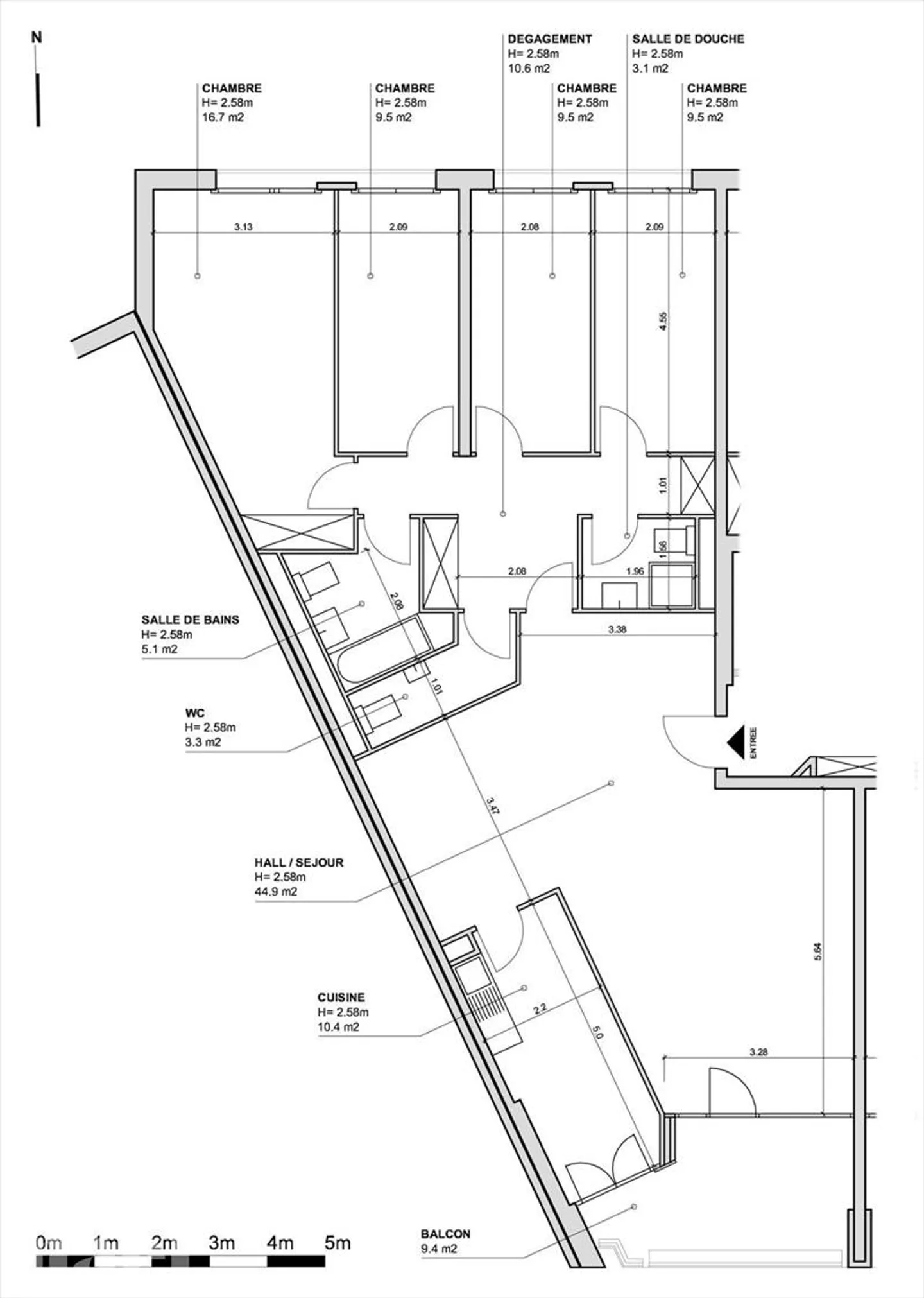 Appartement 6 pièces - Photo 1 sur 12
