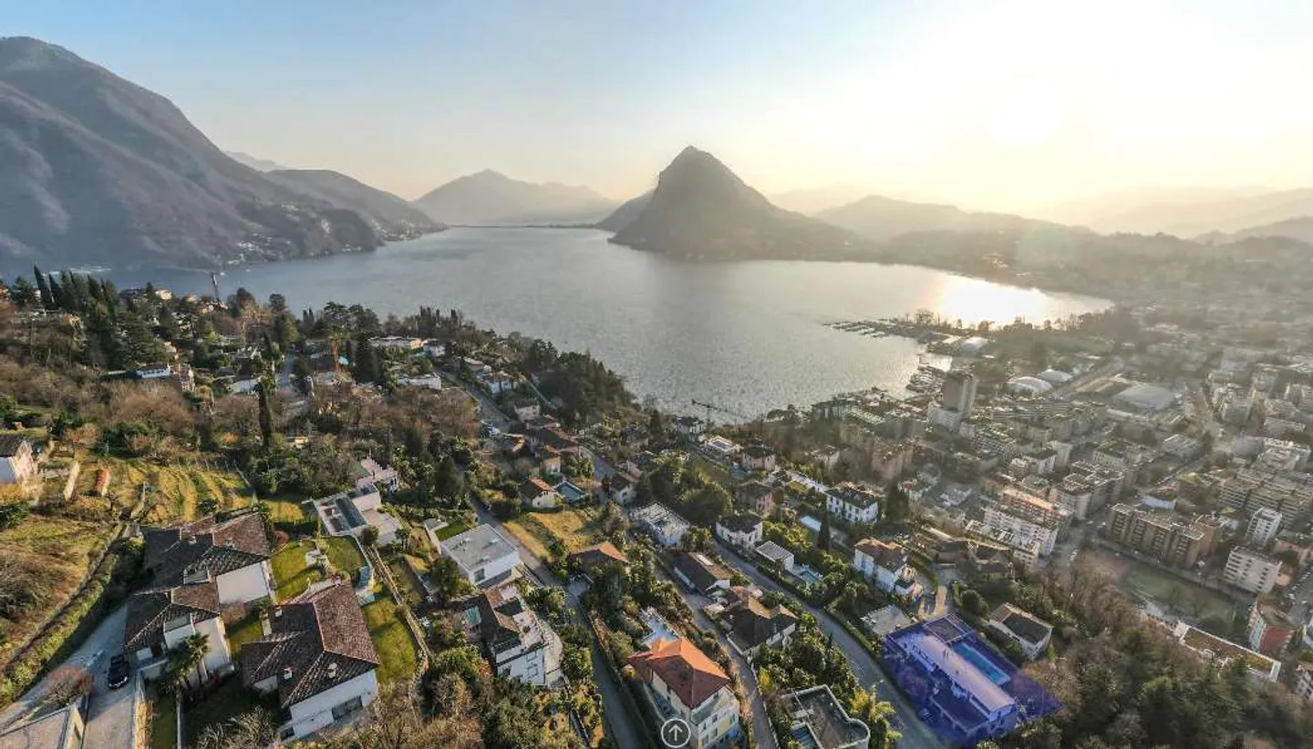 Ampio 5.5 locali vista lago a Lugano - Ruvigliana - Foto 1 di 13