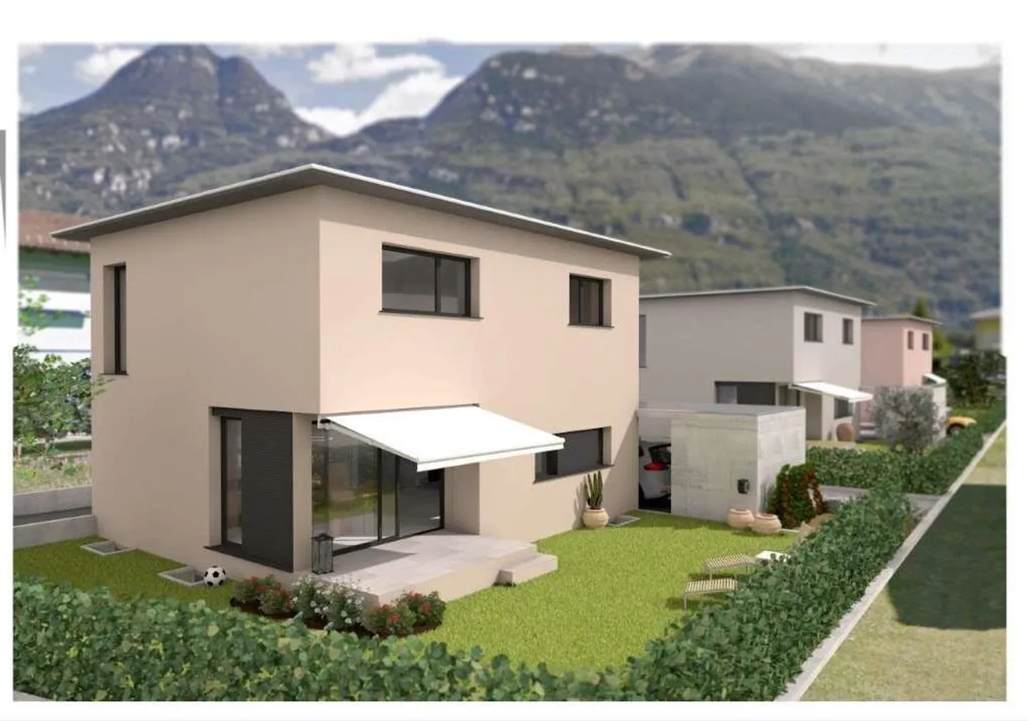 Villa unifamiliale moderne avec jardin à construire - Photo 1 sur 6