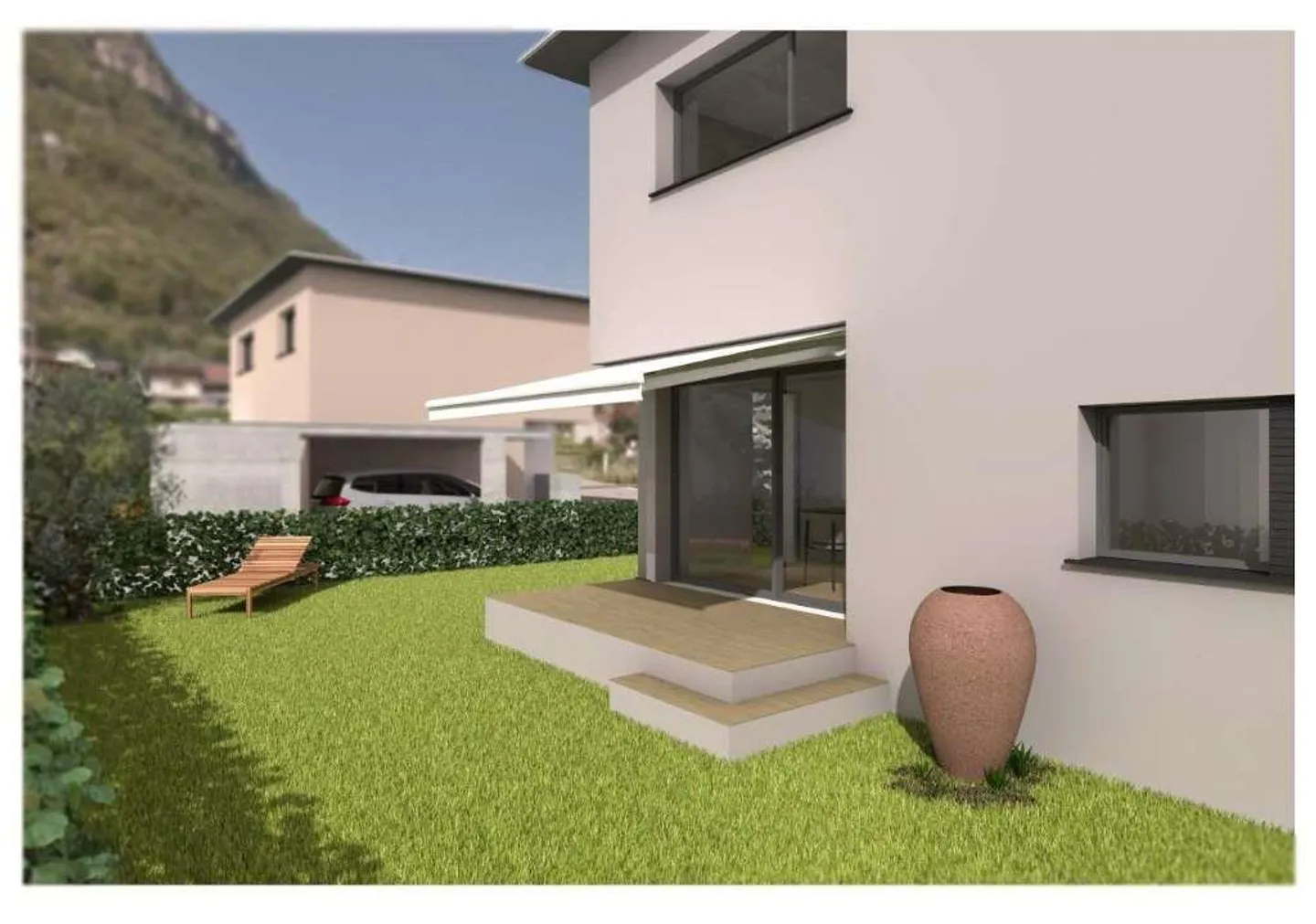 Villa unifamiliale moderne avec jardin à construire - Photo 3 sur 6