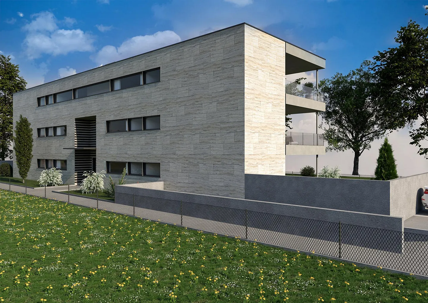 Facile da curare, confortevole, nuova costruzione: appartamento di 3,5 locali in una nuova residenza - Foto 1 di 5