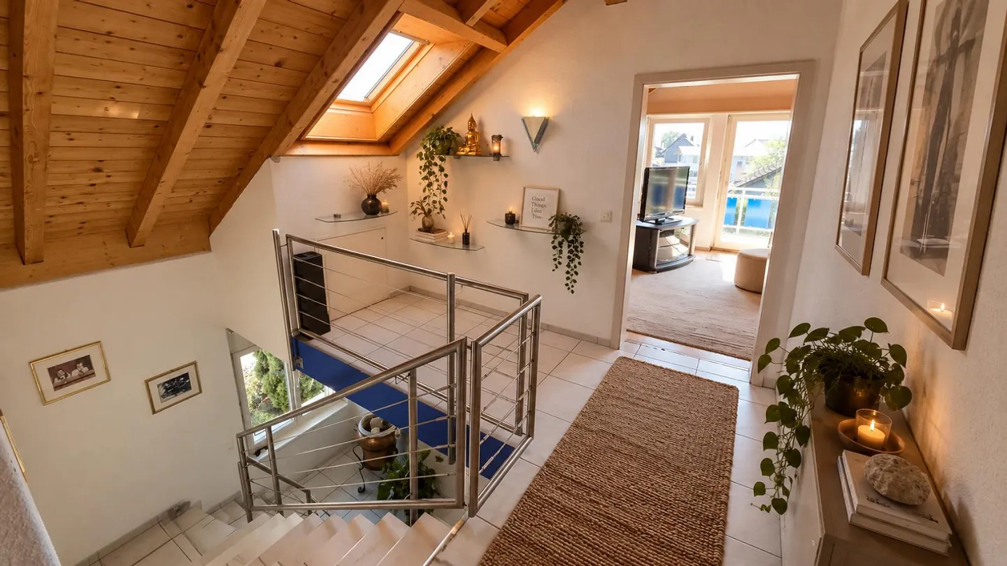 Grosszügiges Einfamilienhaus mit Pool - Foto 5 von 9