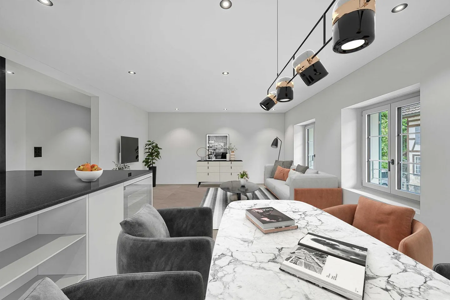 Appartement exclusif de 4,5 pièces - Photo 2 sur 18