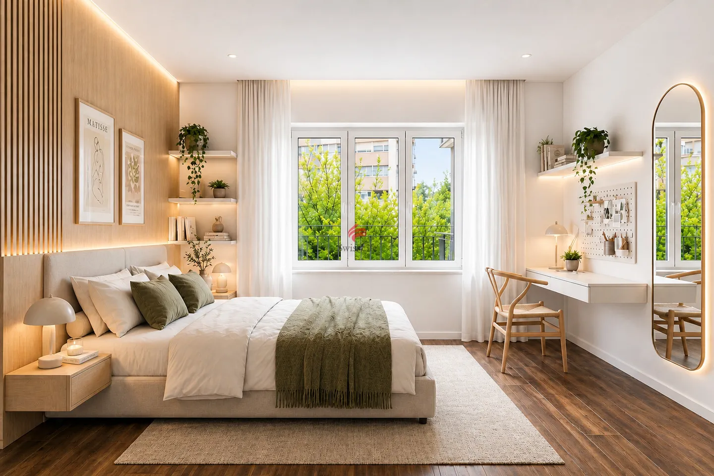 Modernes Apartment am Rhein - Foto 4 von 5