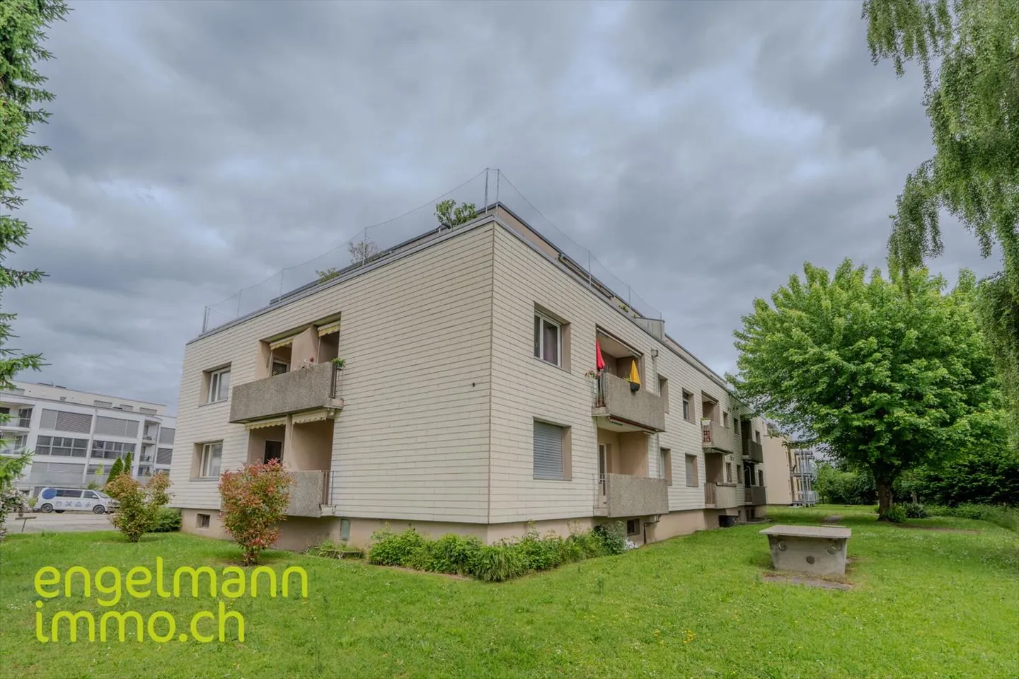 Appartement de 3 pièces avec balcon - Photo 1 sur 11