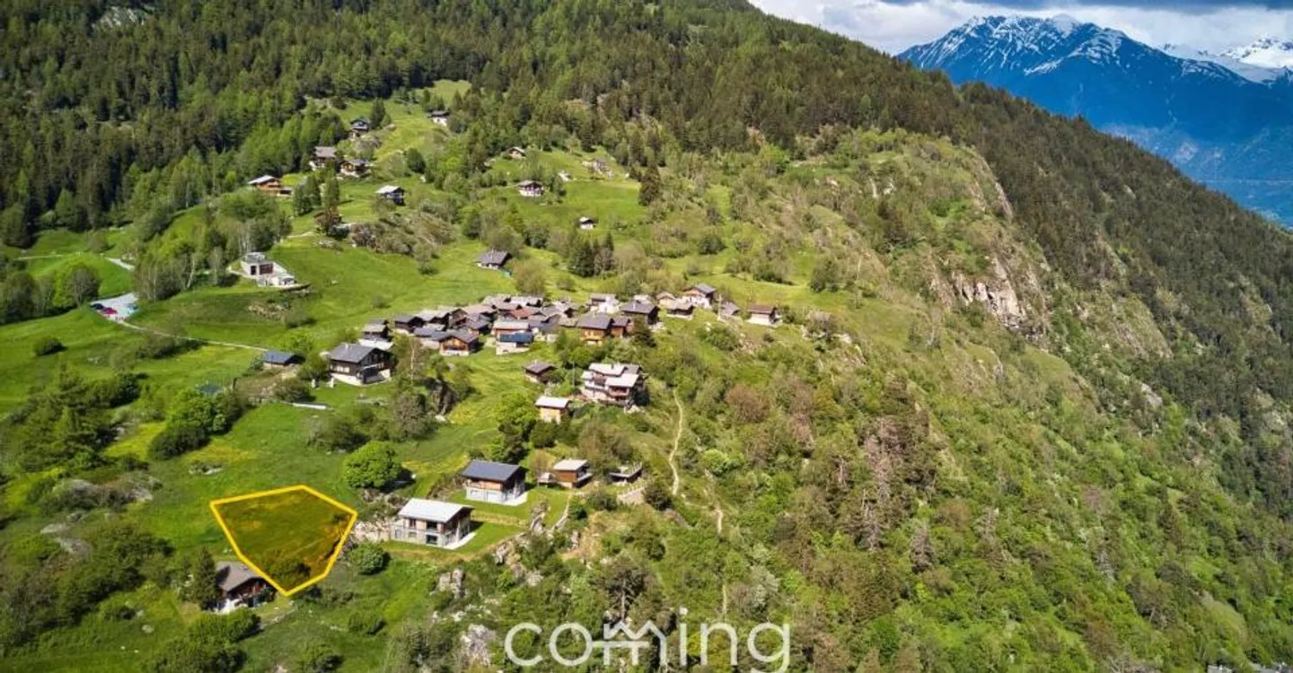 Terreno edificabile soleggiato con panorama montano a Finnen, Eggerberg - Foto 1 di 5