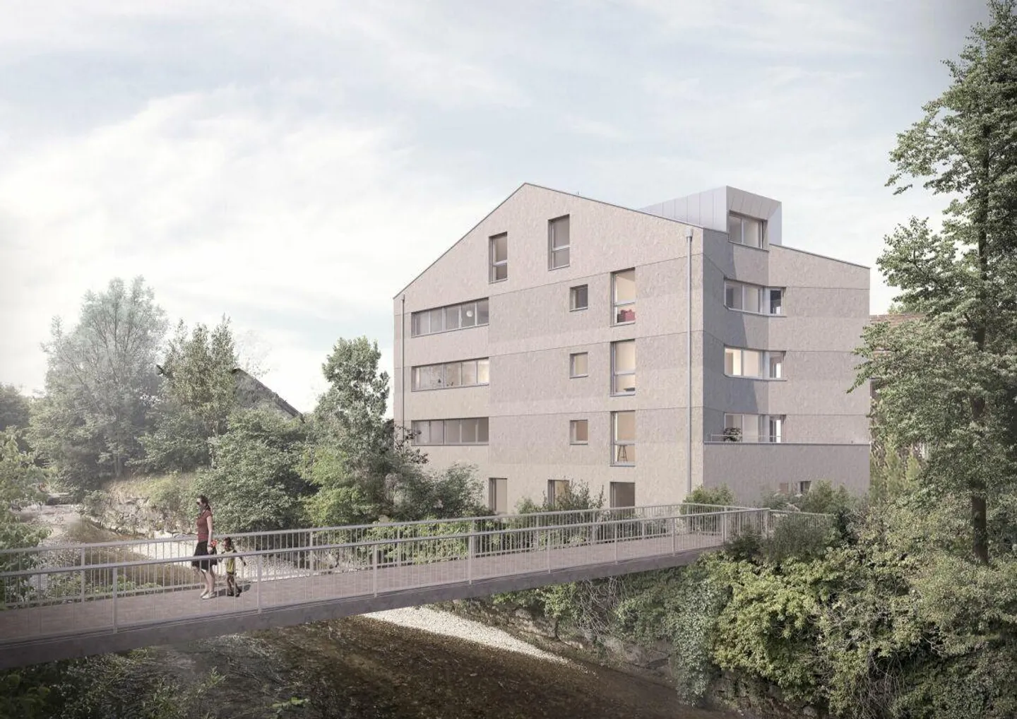 Première location : Appartement moderne de 5 pièces - Photo 2 sur 5