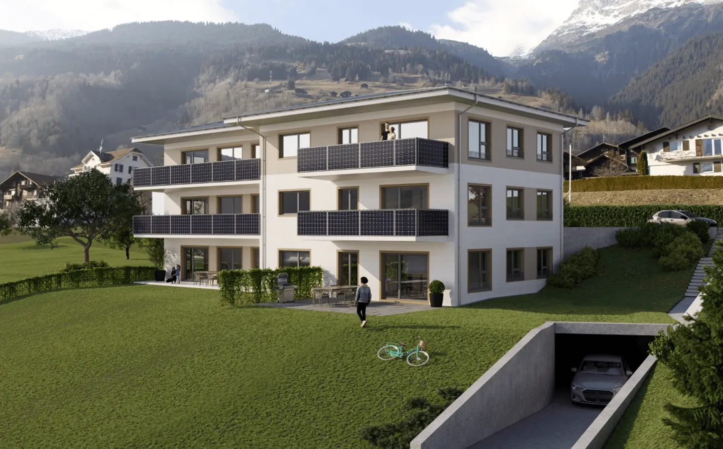 New construction: 3.5-room apartment in Rabius (primary residence) - Photo 1 of 4