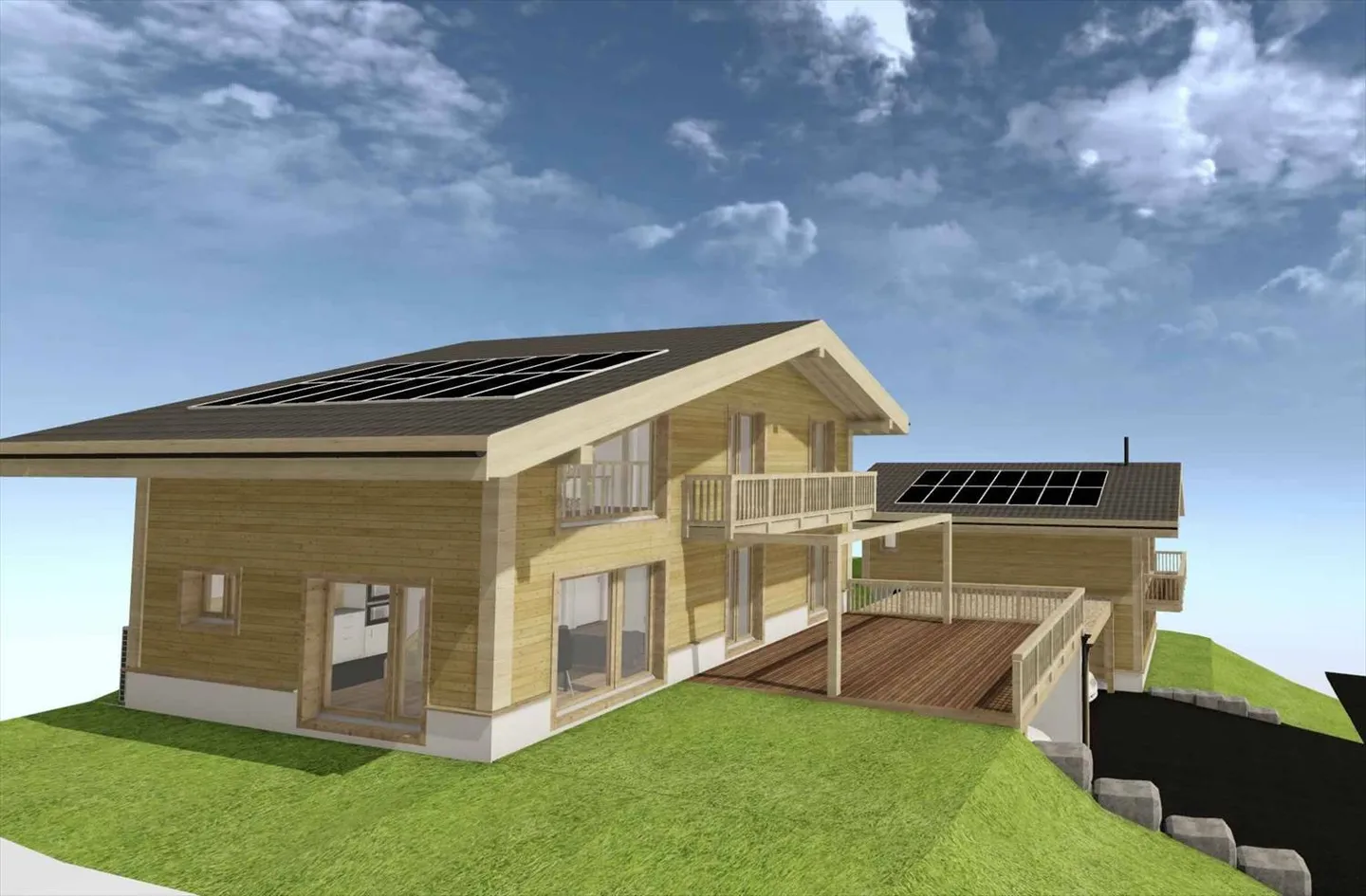 Project - New Swiss Pine Chalet with Building Permit - Photo 3 of 6