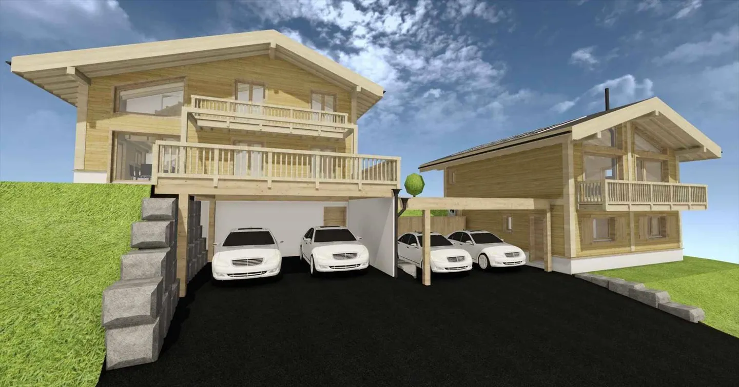 Project - New Swiss Pine Chalet with Building Permit - Photo 4 of 6