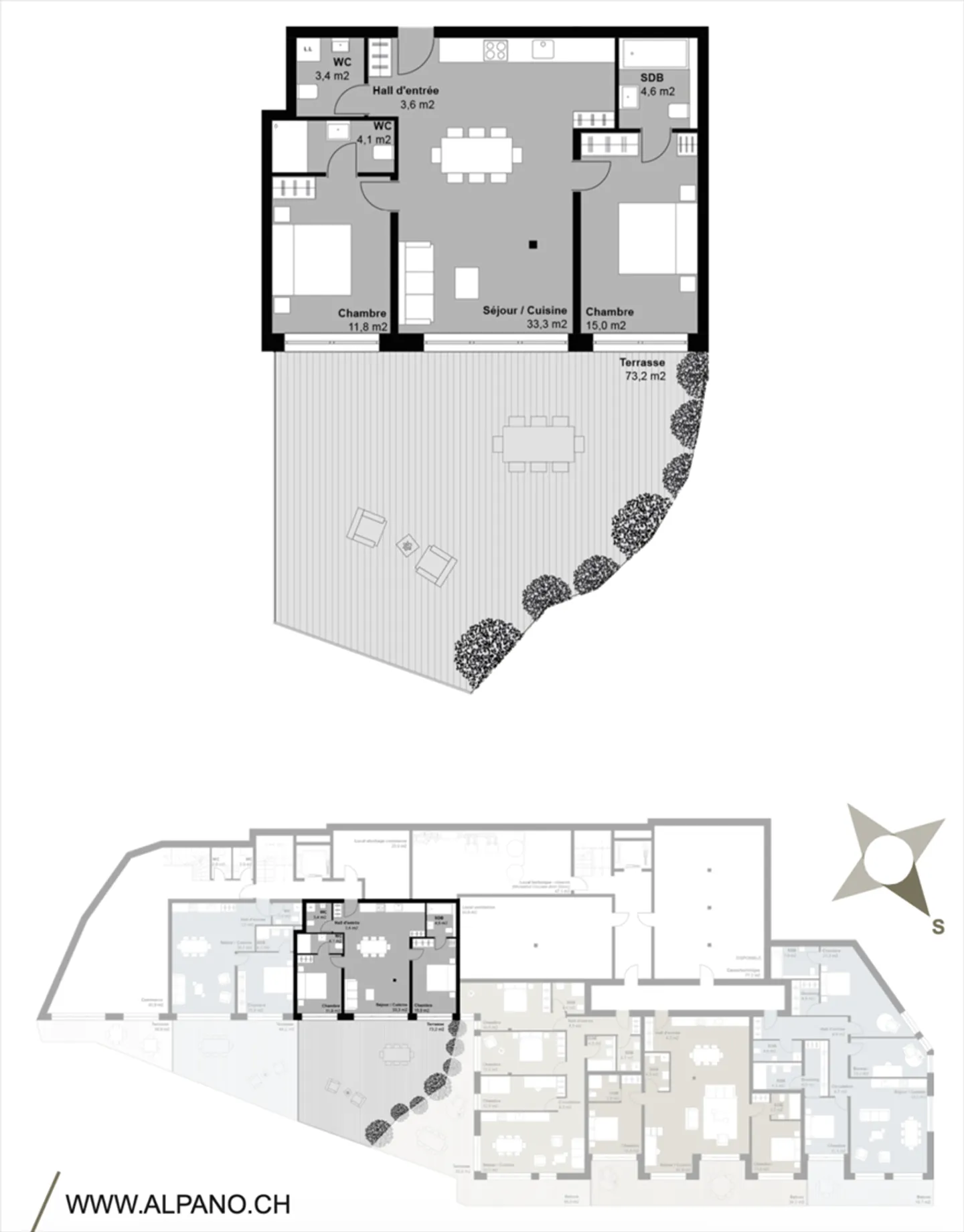3.5 Room Apartment - Photo 2 of 6