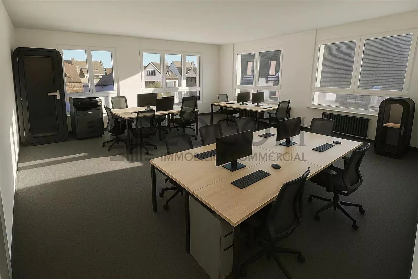 Bureaux de 342 m² au cœur de Morges - Photo 5 sur 13