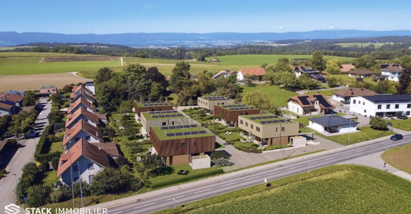 Villa contemporaine à Prez-vers-Noréaz - Photo 1 sur 15