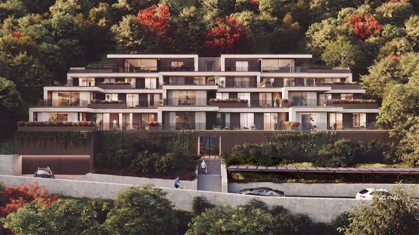 Appartamento 3.5 Locali con Giardino e Terrazzo – Residenza Foresta, Lugano - Foto 10 di 15
