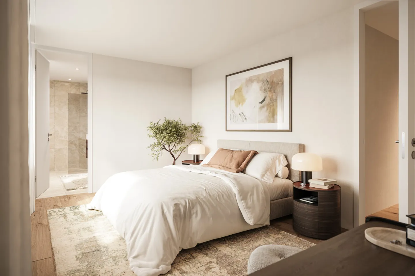 Neubauprojekt Azuré: Hochwertige 3.5-Zimmer-Wohnung am See - Foto 4 von 6