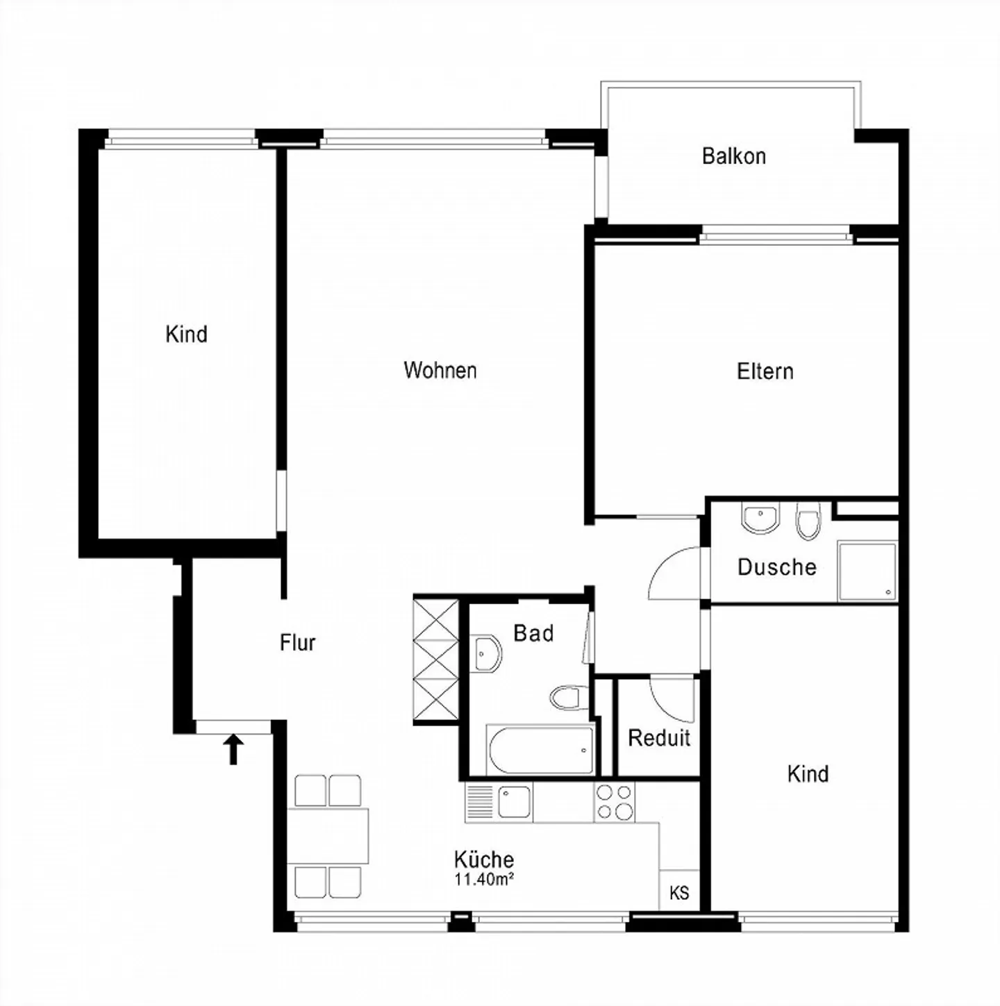 4.5-room apartment in Neuhausen am Rheinfall - Photo 10 of 10