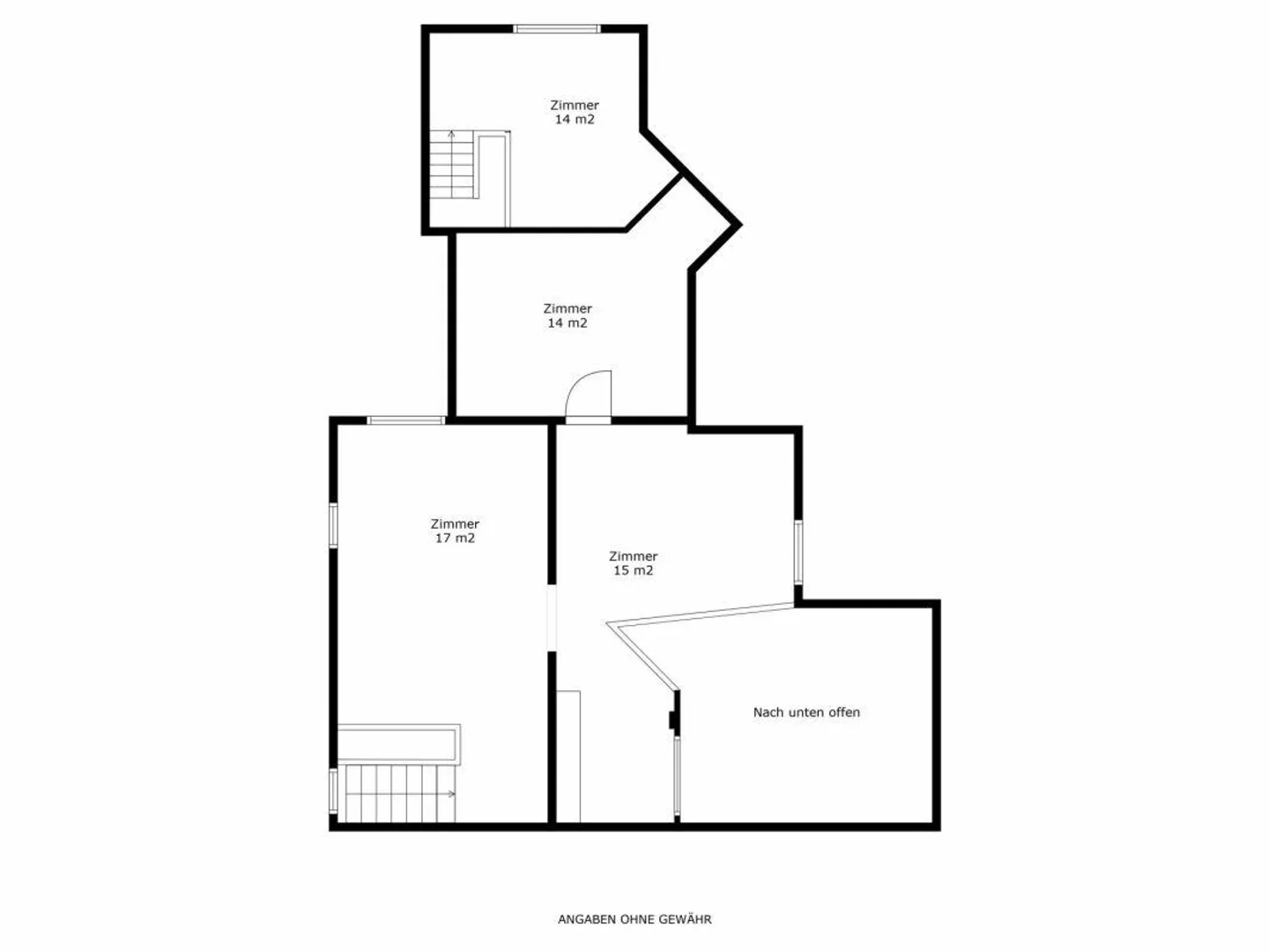 Aussergewöhnliche 8 1/2-Zimmer-Maisonettewohnung im Zentrum von  Cham - Foto 23 von 23