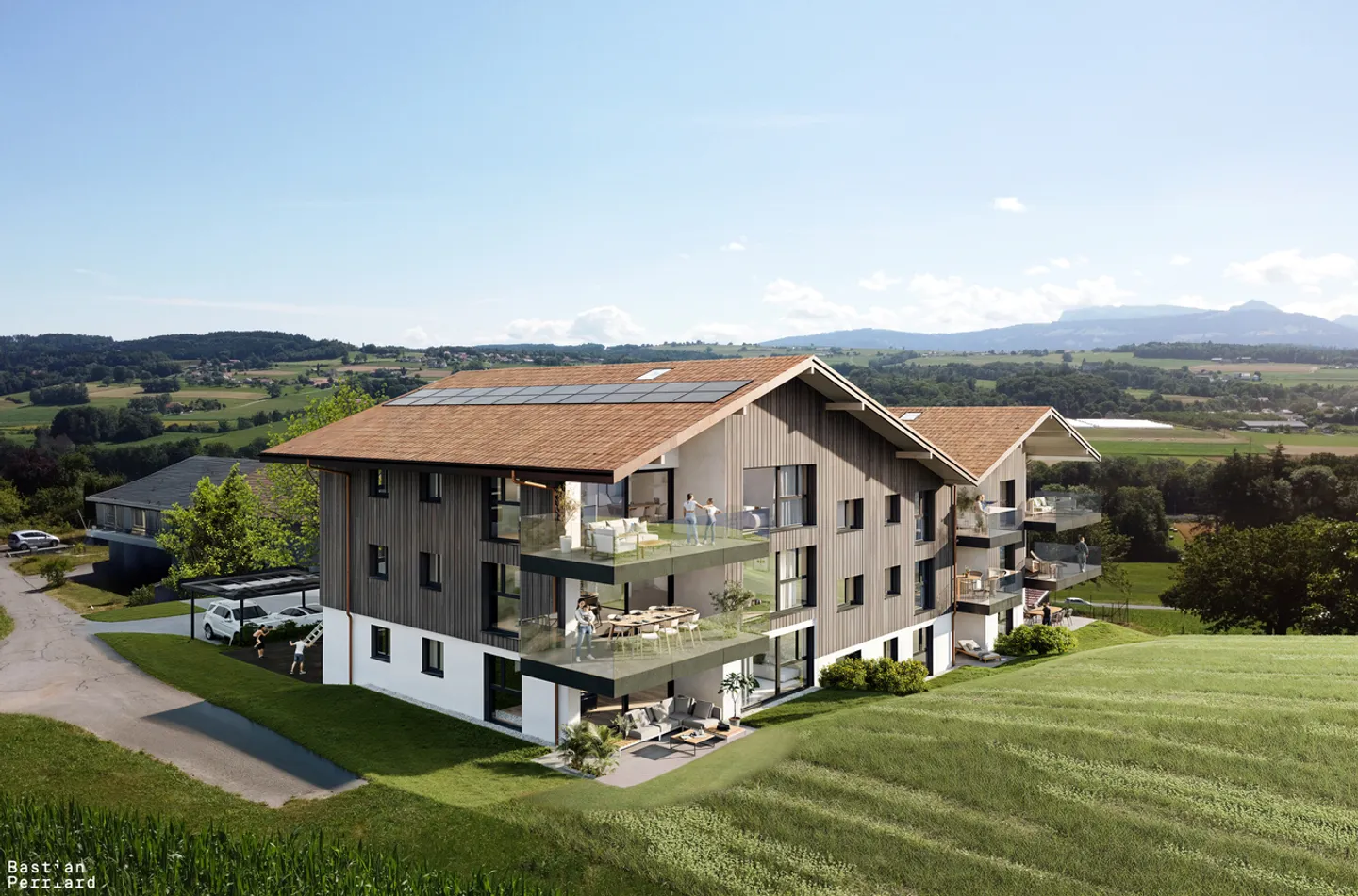 «Eine außergewöhnliche Lage am Stadtrand von Lausanne» - Photo 2 of 5