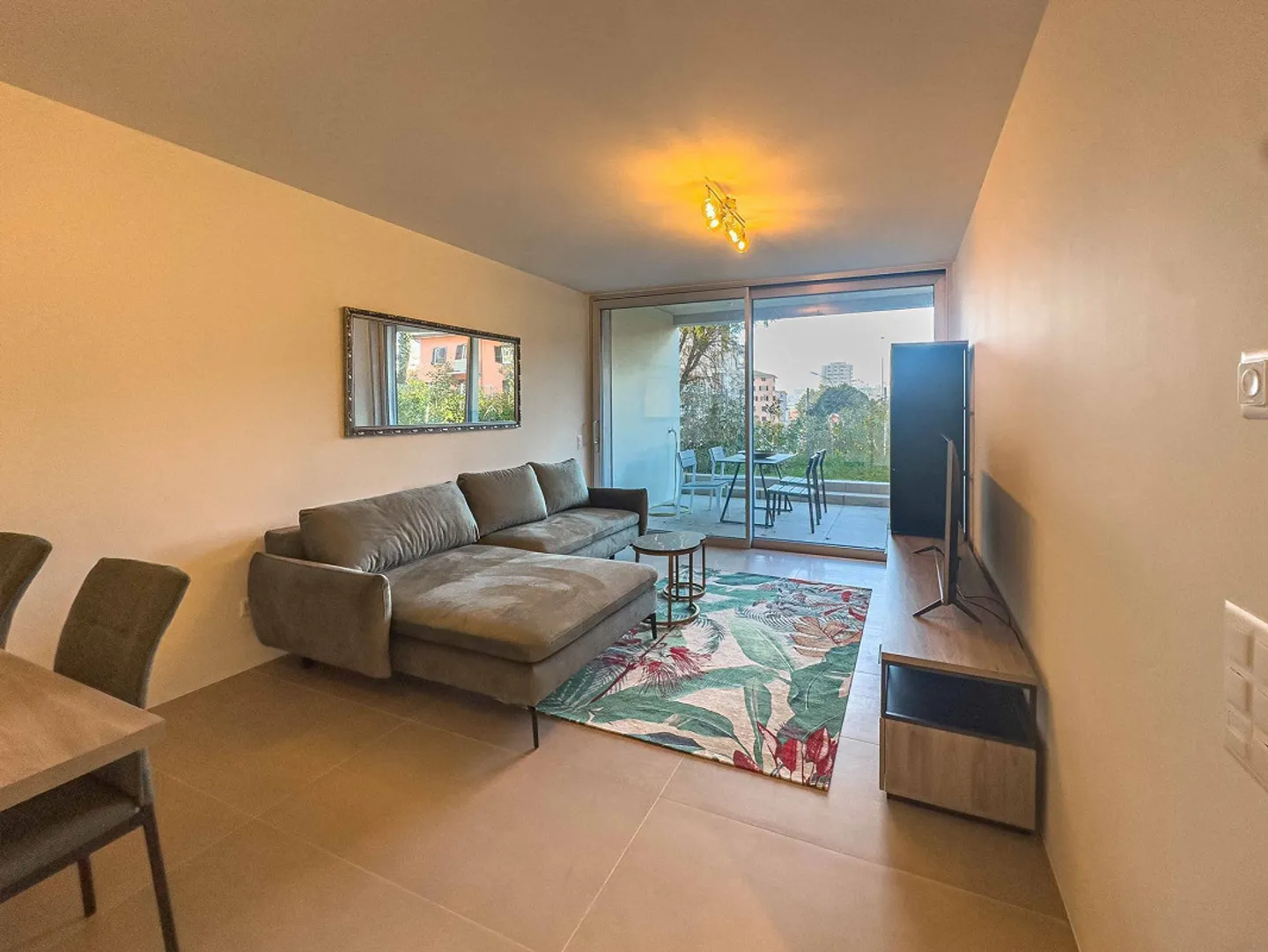 2,5 pièces meublés avec jardin à Viganello - Photo 1 sur 9