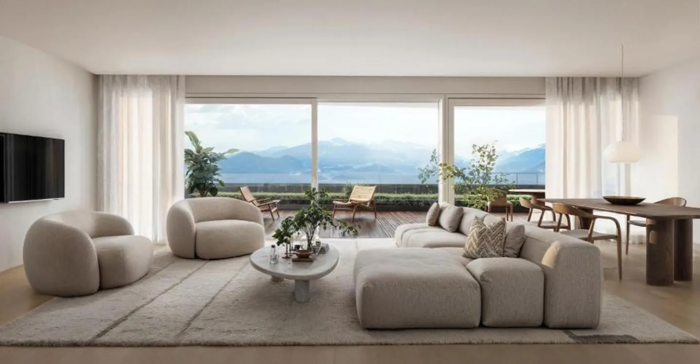 Stupenda villa contemporanea nel cuore del Vallese centrale - Foto 2 di 11