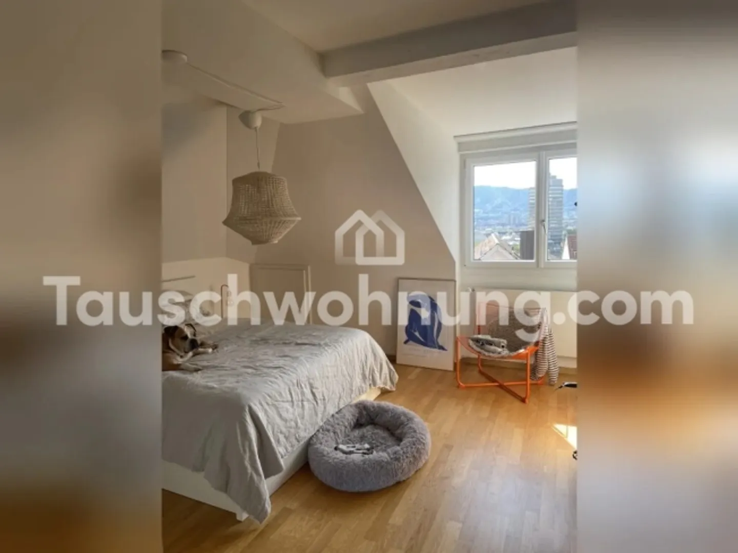 Appartamento di scambio luminoso di 3 stanze a Wipkingen con vista - Foto 4 di 7