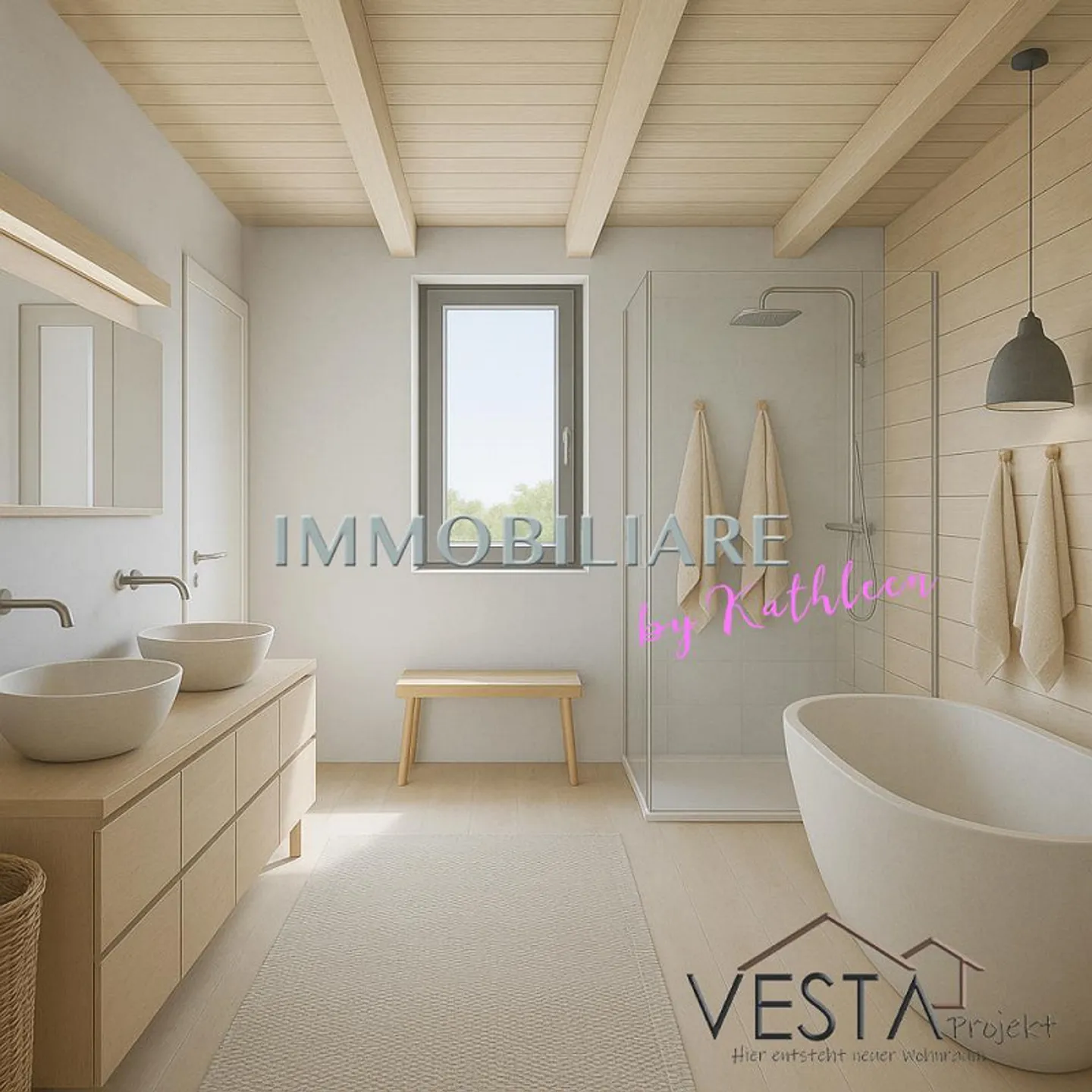 «App. Duplex mit Lift und traumaftem Seeblick, Neubau, Minergie, Garten» - Foto 9 von 13