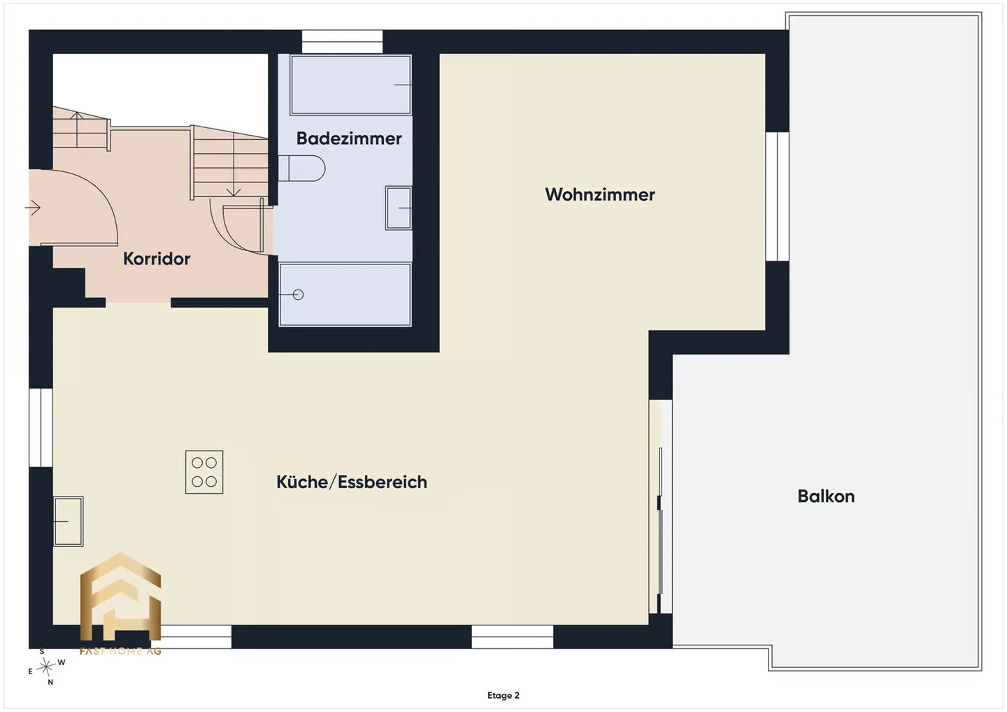 Appartement duplex avec piscine, jardin et vue sur le lac Majeur - Photo 13 sur 13