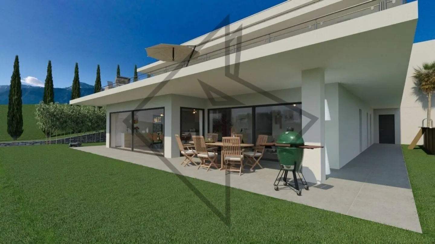 Terrassenwohnung mitten in den Weinbergen - Foto 2 von 11
