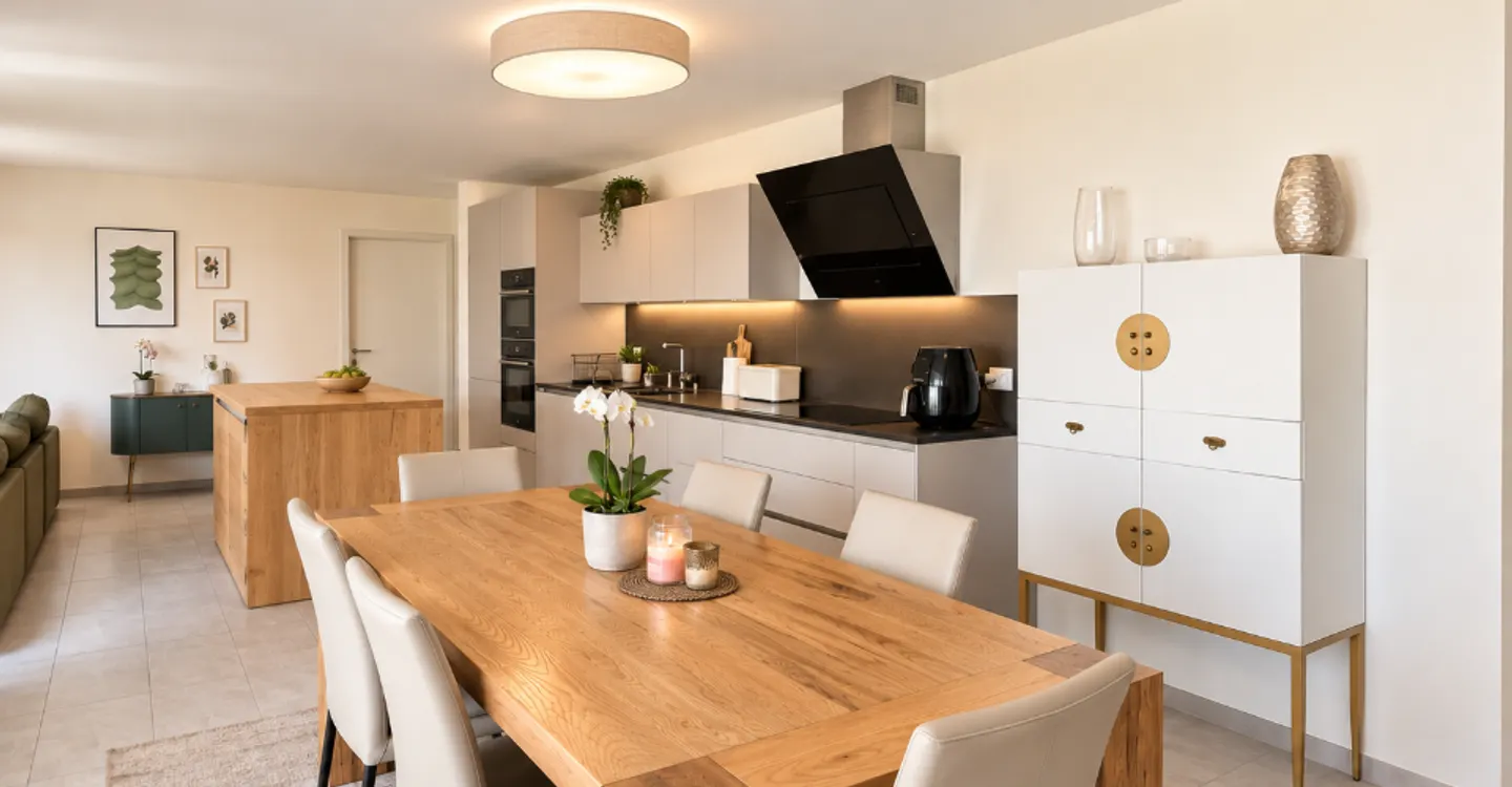 Appartement contemporain avec terrasses - Photo 3 sur 12