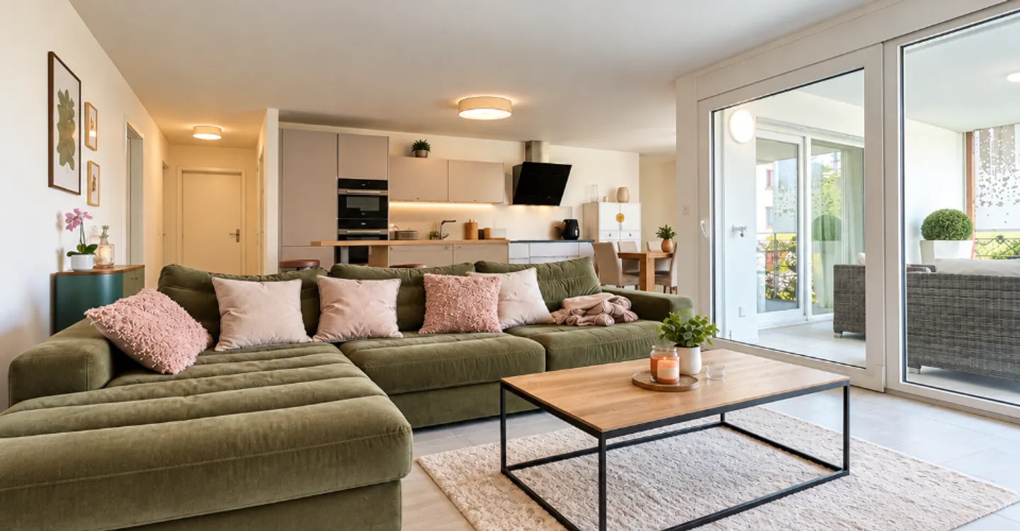 Appartement contemporain avec terrasses - Photo 1 sur 12
