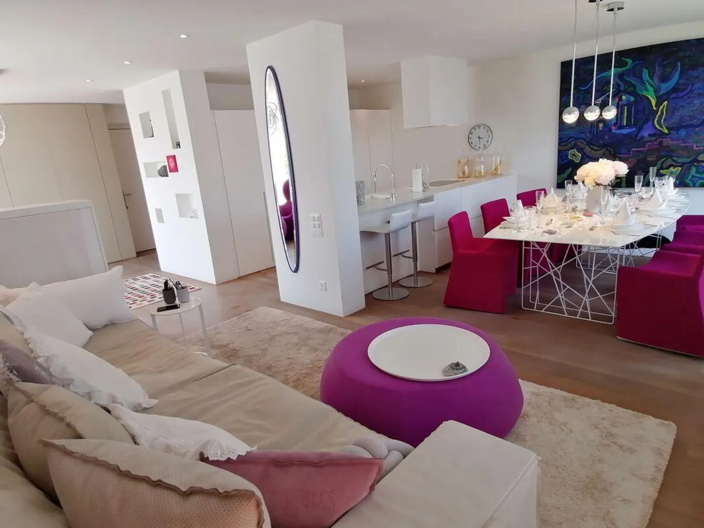Penthouse de luxe de 4,5 pièces avec grande terrasse et 2 places de parking à... - Photo 4 sur 13
