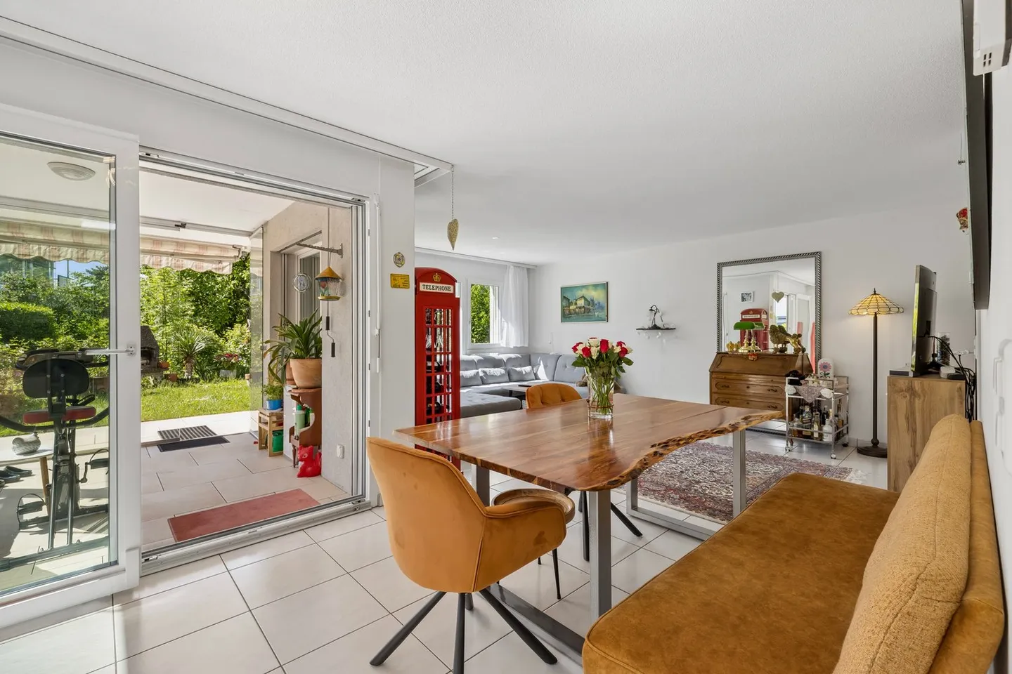 Appartement de jardin 3.5 pièces bien entretenu avec véranda - Photo 6 sur 25