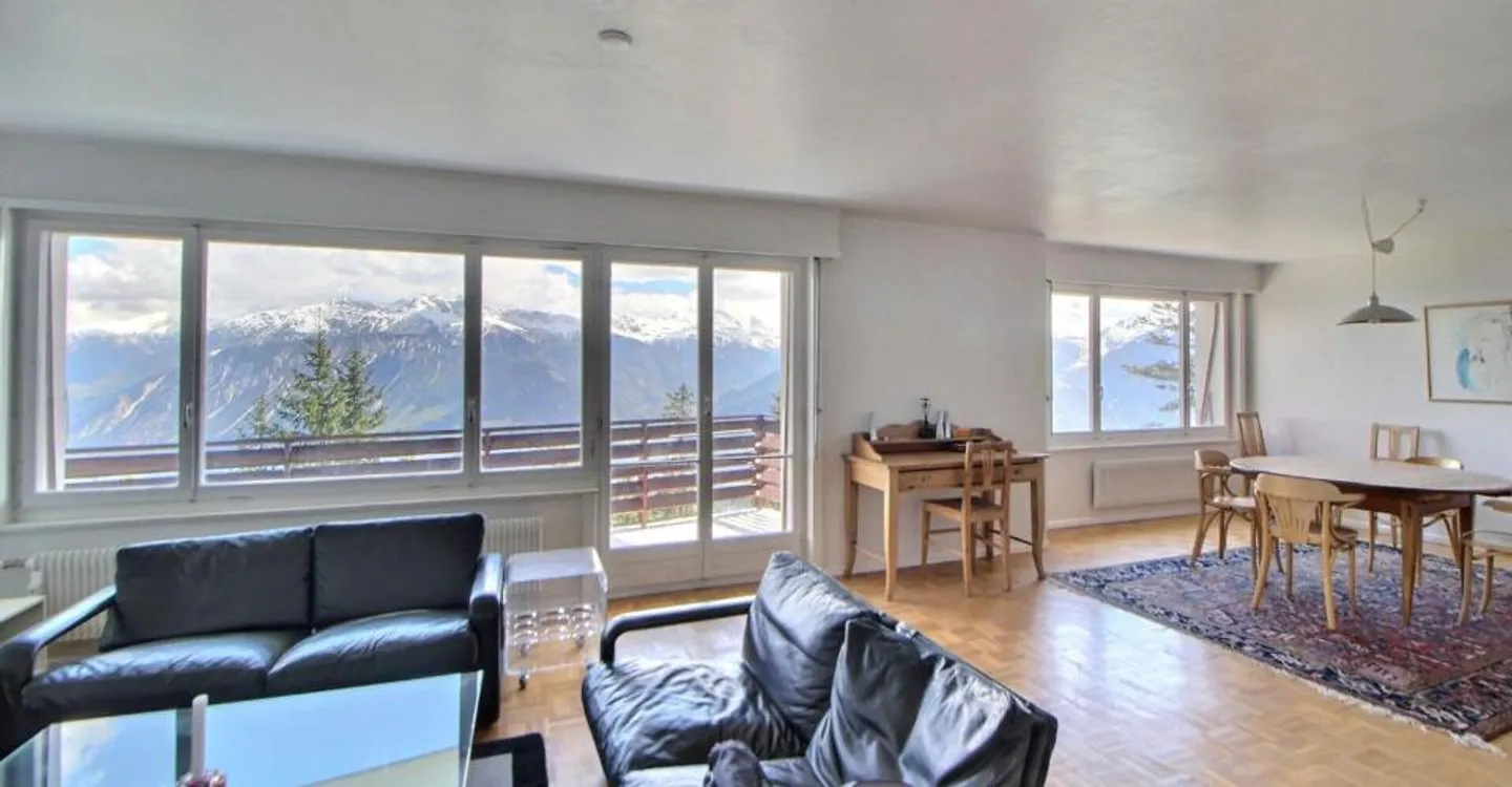 Stupendo appartamento 4.5 a Vermala con vista panoramica, vicino alle piste - Foto 1 di 6