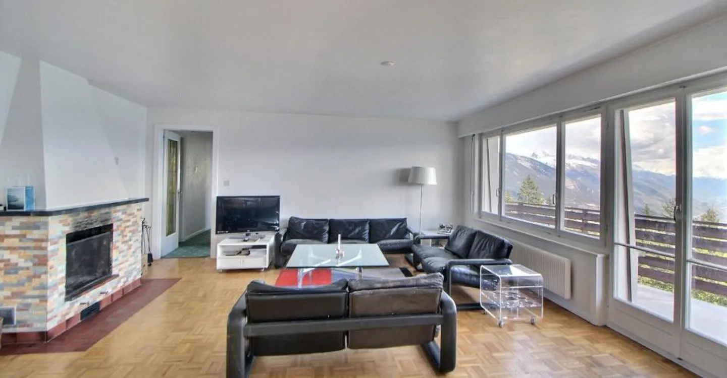Stupendo appartamento 4.5 a Vermala con vista panoramica, vicino alle piste - Foto 3 di 6