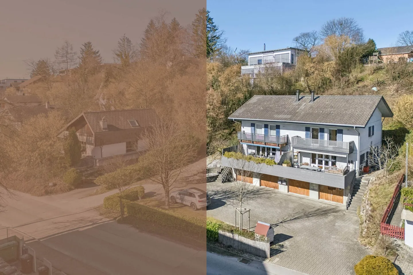 4.5-Zimmer-Doppeleinfamilienhaus in ruhigem Wohnquartier von Kerzers - Photo 1 of 13